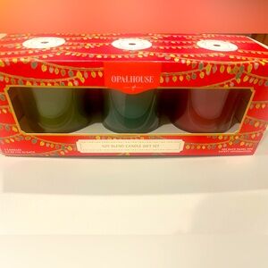 Set of 3 Christmas candles